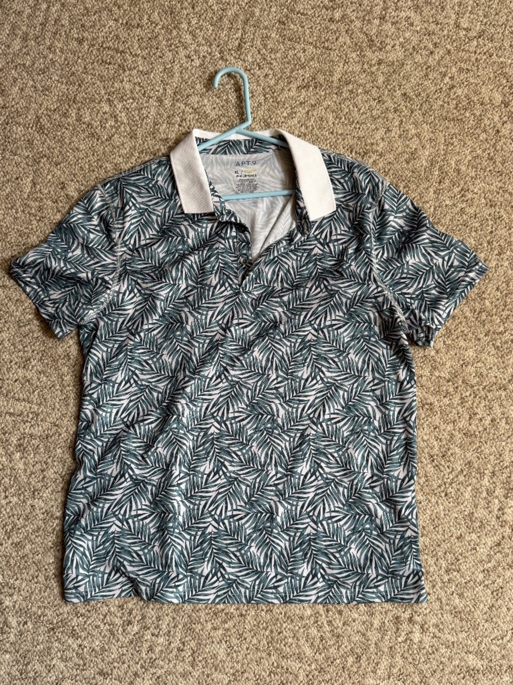 Men's Apt. 9 Performance Moisture Wicking Stretch Polo Shirt in XL